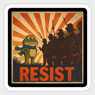 Portland-Frog Sticker